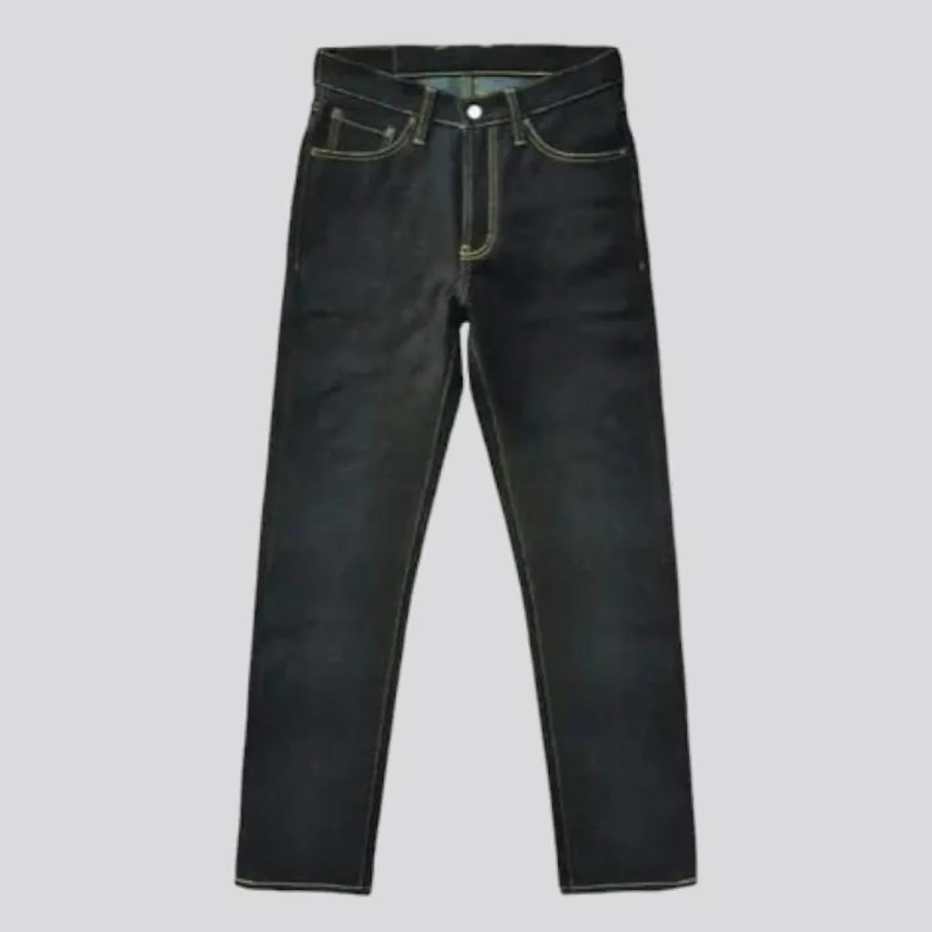 Y2k men's tapered jeans