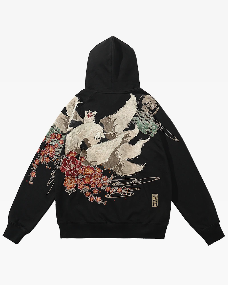 Japanese Embroidered Hoodie