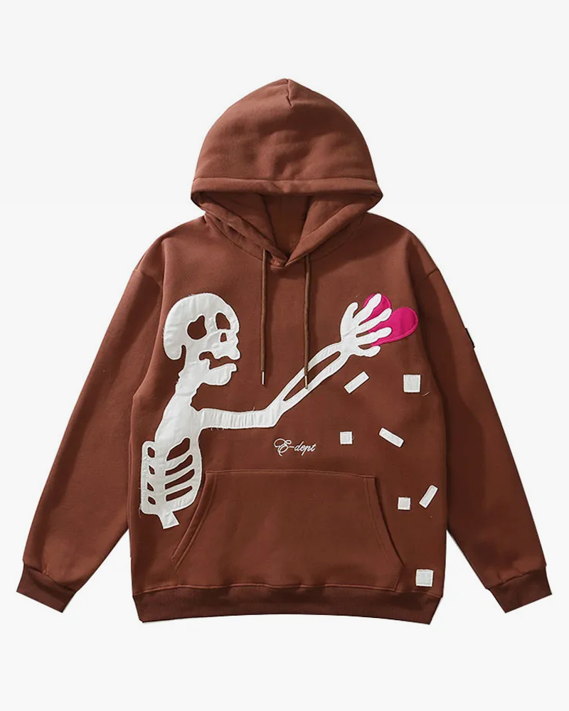 Y2K Skeleton Hoodie