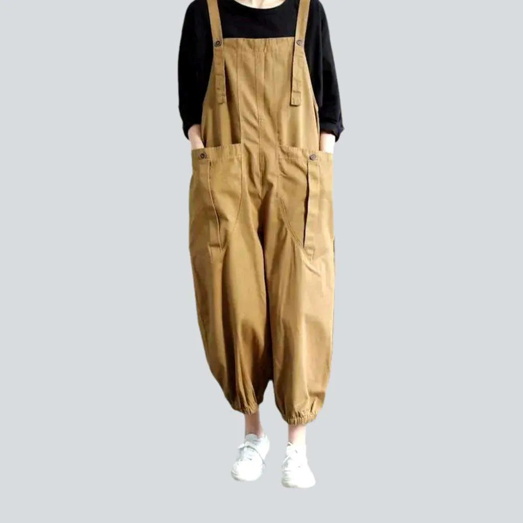 Y2k women's denim overall