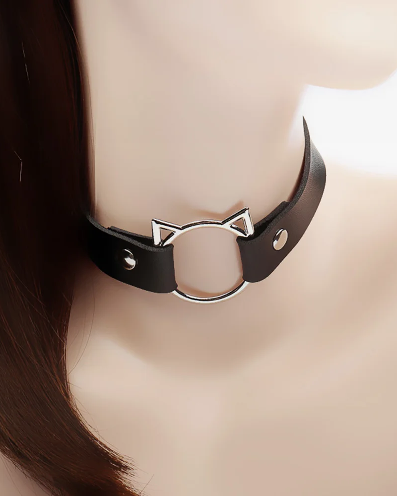 Cat Choker Necklace