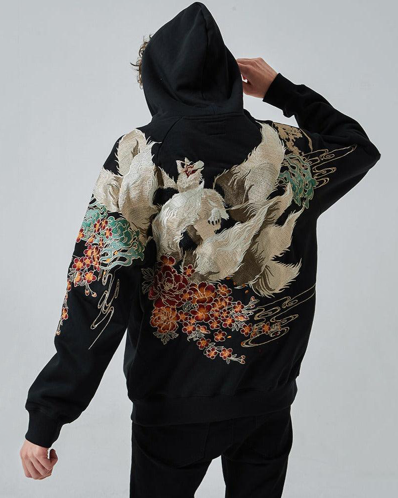 Japanese Embroidered Hoodie