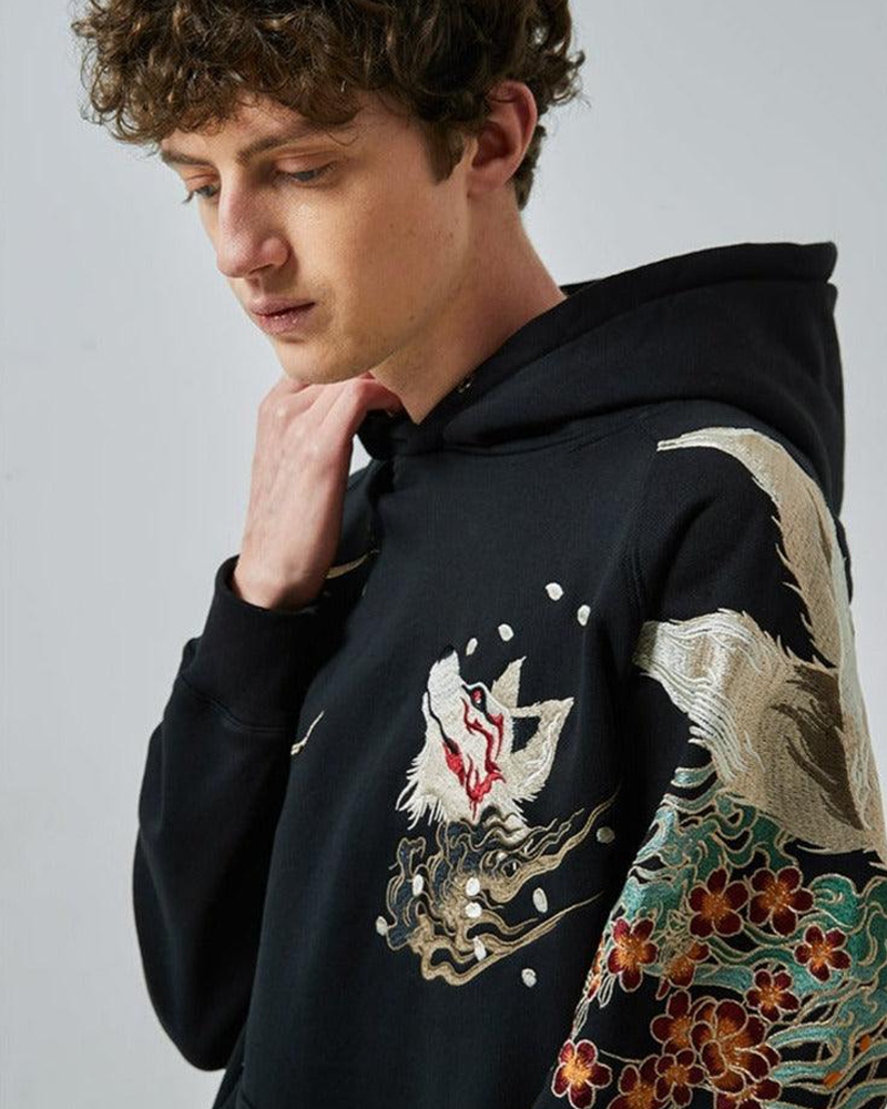 Japanese Embroidered Hoodie