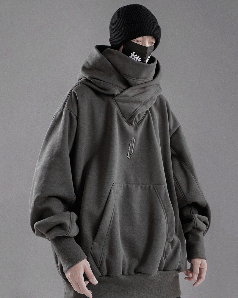 High Collar Hoodie