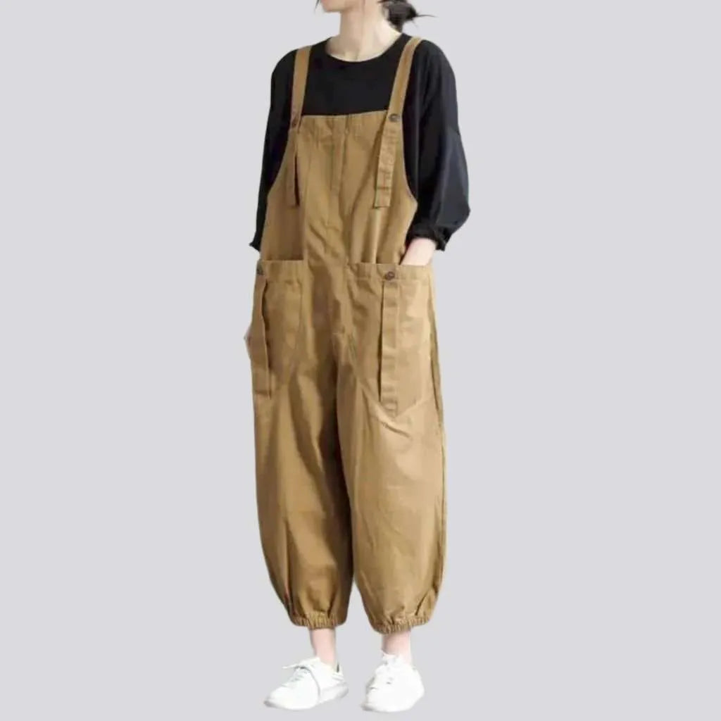 Y2k women's denim overall