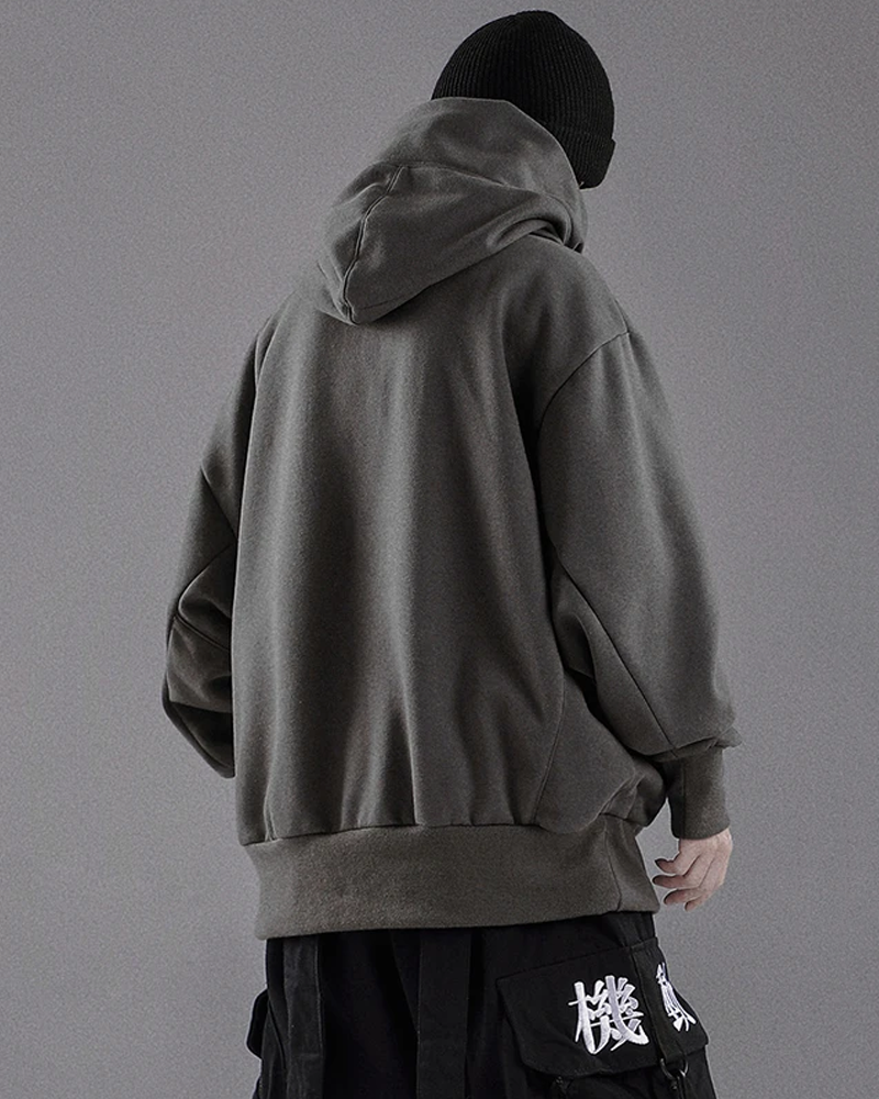 High Collar Hoodie