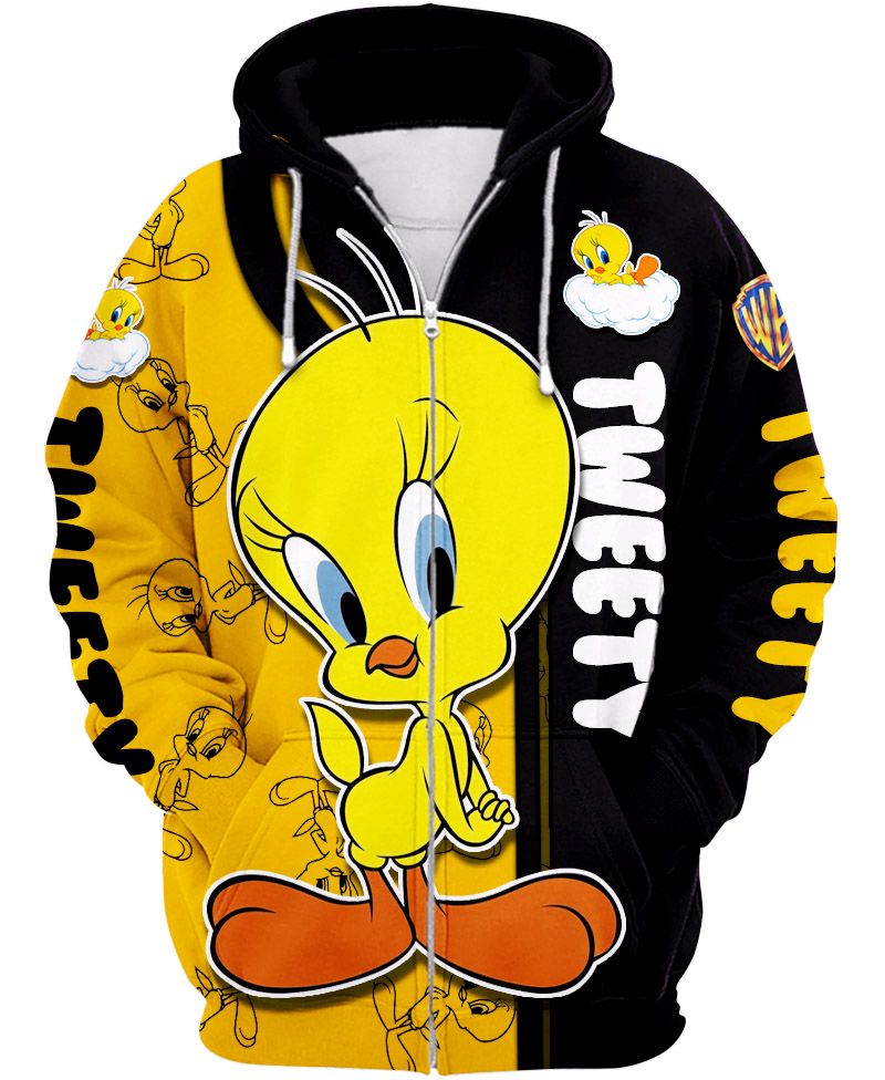 Tweety Zip-up Hoodie