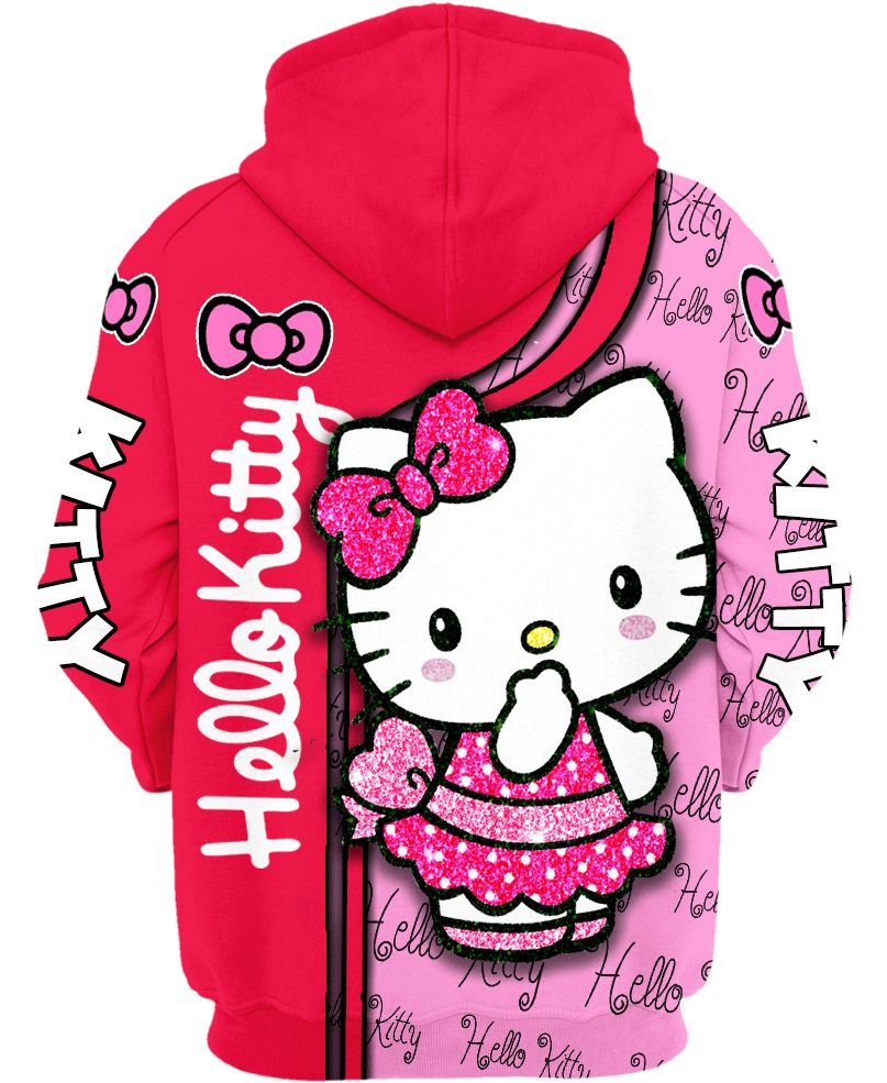 Hello Kitty Zip-up Hoodie