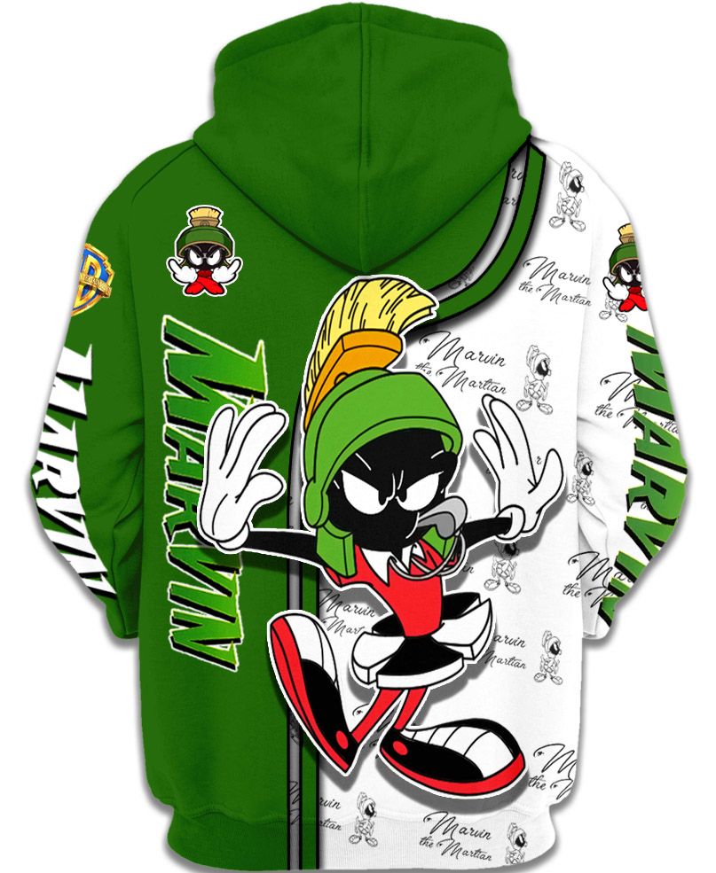 Marvin the Martian Zip-up Hoodie