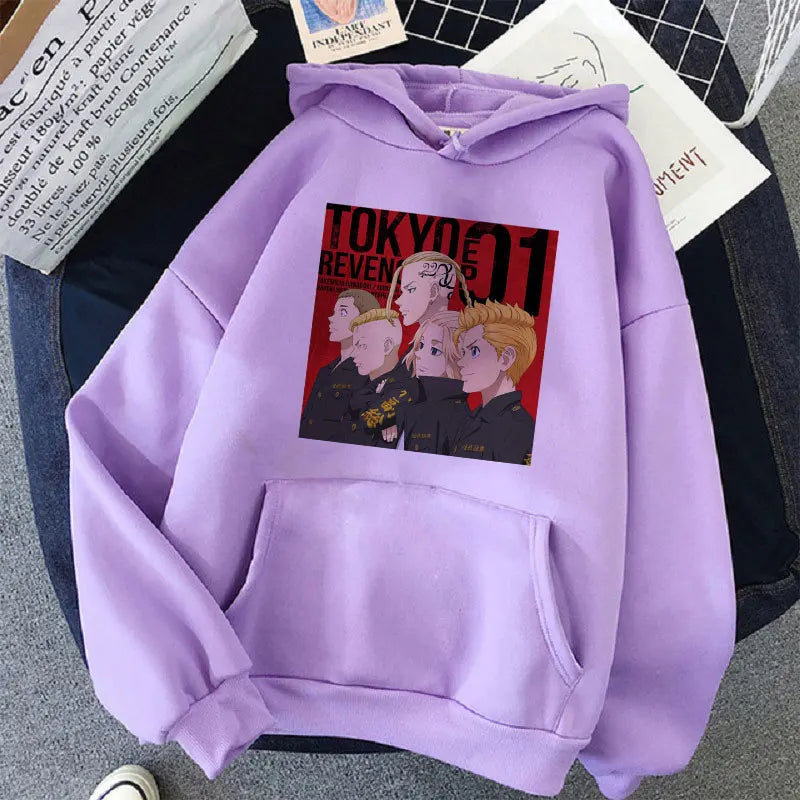 Y2K Tokyo Revengers Anime Hoodie