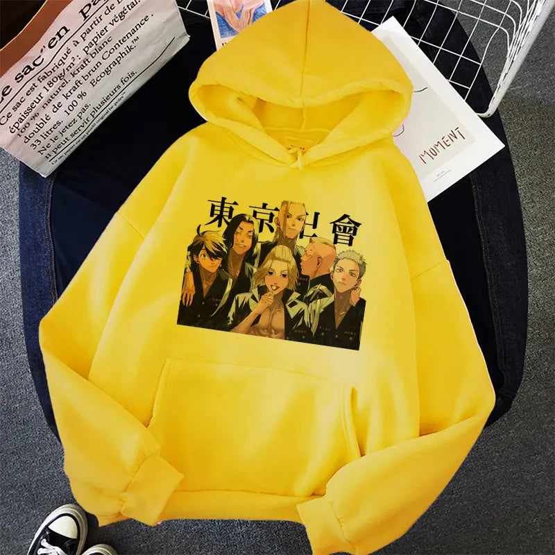 Y2K Tokyo Revengers Anime Hoodie