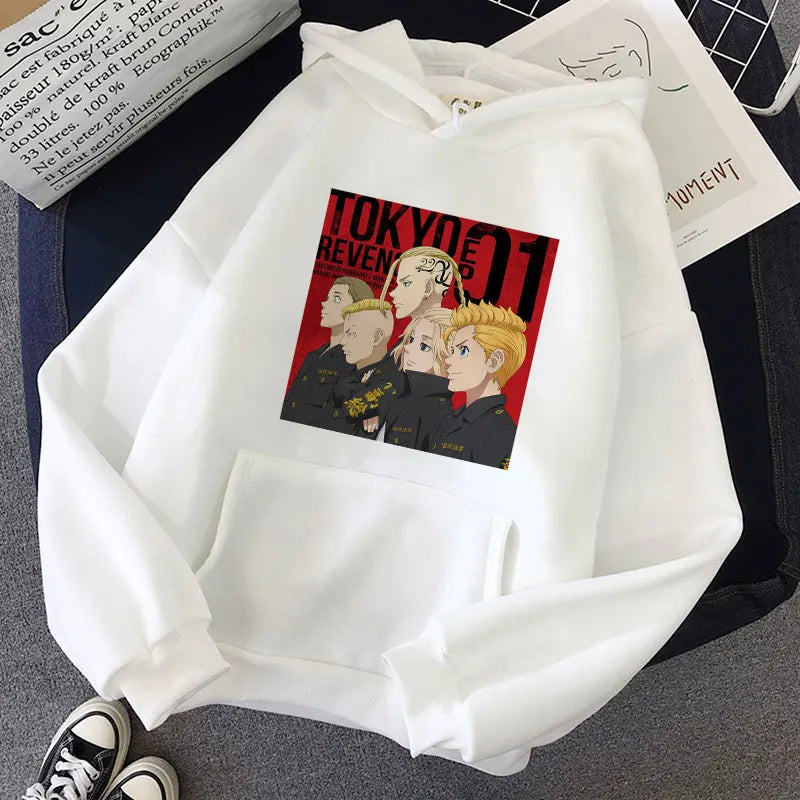 Y2K Tokyo Revengers Anime Hoodie