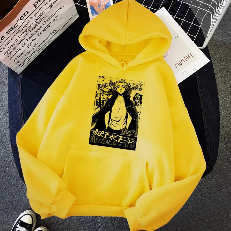 Y2K Tokyo Revengers Anime Hoodie