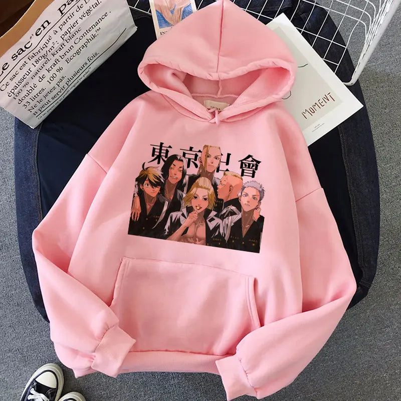 Y2K Tokyo Revengers Anime Hoodie