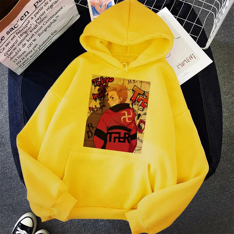 Y2K Tokyo Revengers Anime Hoodie