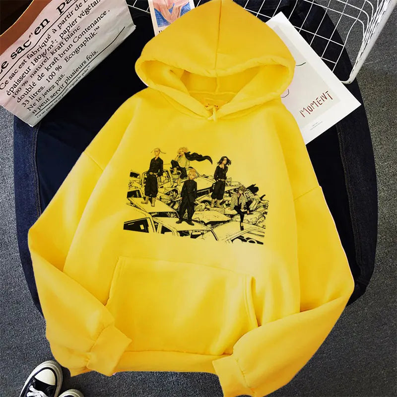 Y2K Tokyo Revengers Anime Hoodie