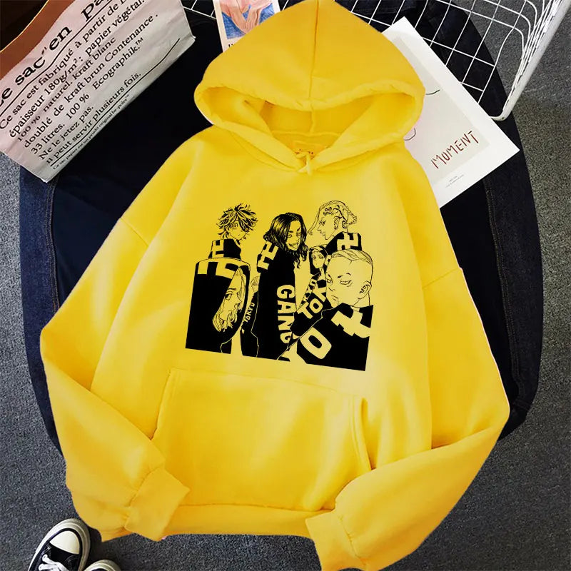 Y2K Tokyo Revengers Anime Hoodie