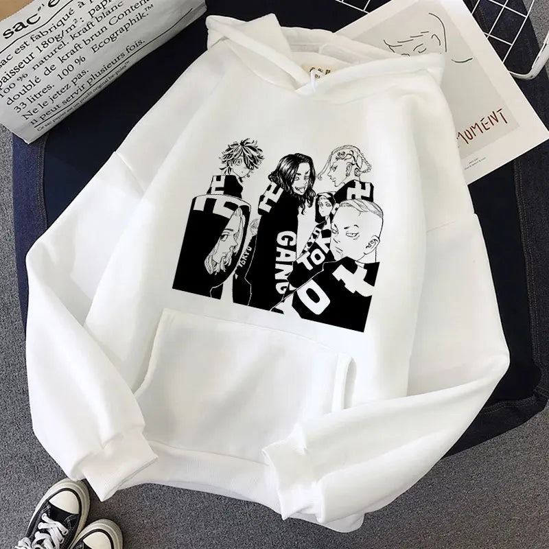 Y2K Tokyo Revengers Anime Hoodie