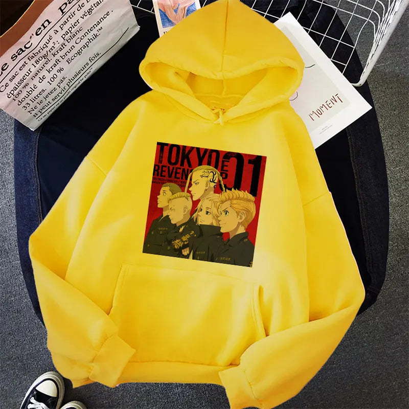 Y2K Tokyo Revengers Anime Hoodie