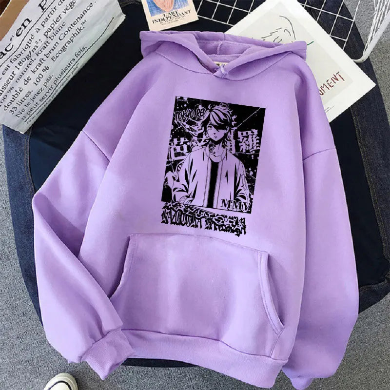 Y2K Tokyo Revengers Anime Hoodie