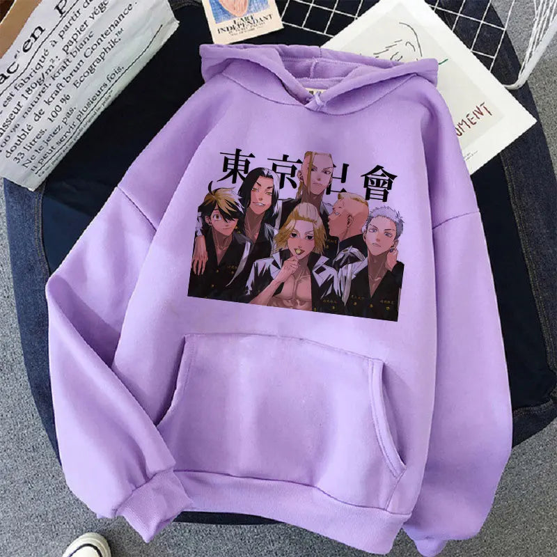 Y2K Tokyo Revengers Anime Hoodie