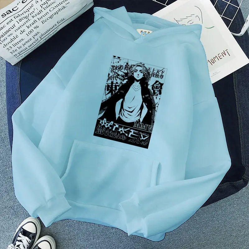 Y2K Tokyo Revengers Anime Hoodie