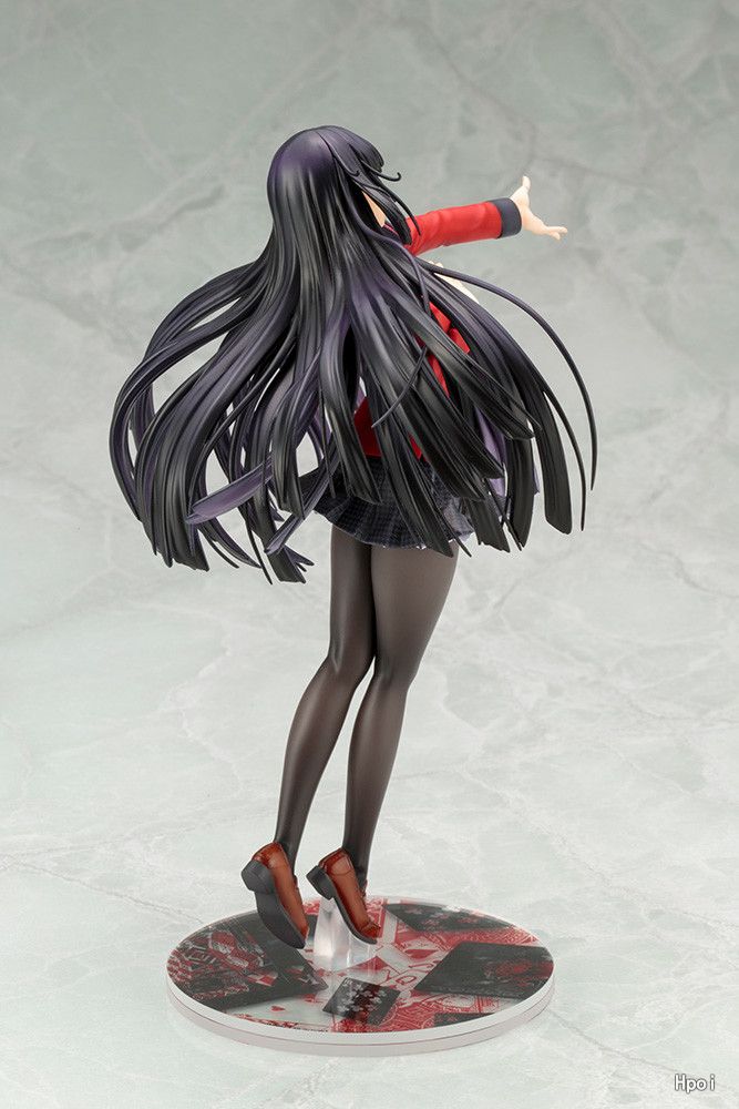 22cm Kakegurui Anime Figure Jabami Yumeko Action Figure Kakegurui Uniform Ver. Mary Saotome Figurine Collection Model Doll Toys