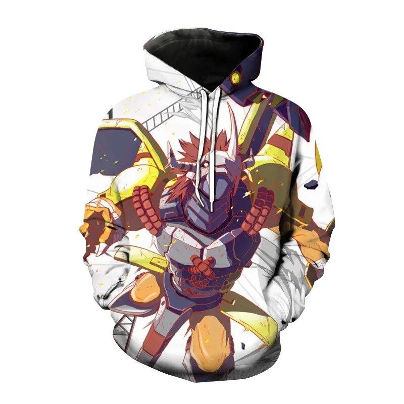 Anime Digimon Adventure 3D Print Hoodie Fashion Unisex Streetwear Oversized Sweatshirt Hoodies Kids Pullover Sportswear