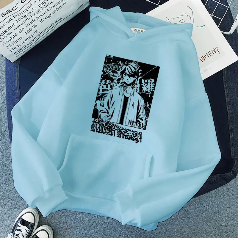 Y2K Tokyo Revengers Anime Hoodie