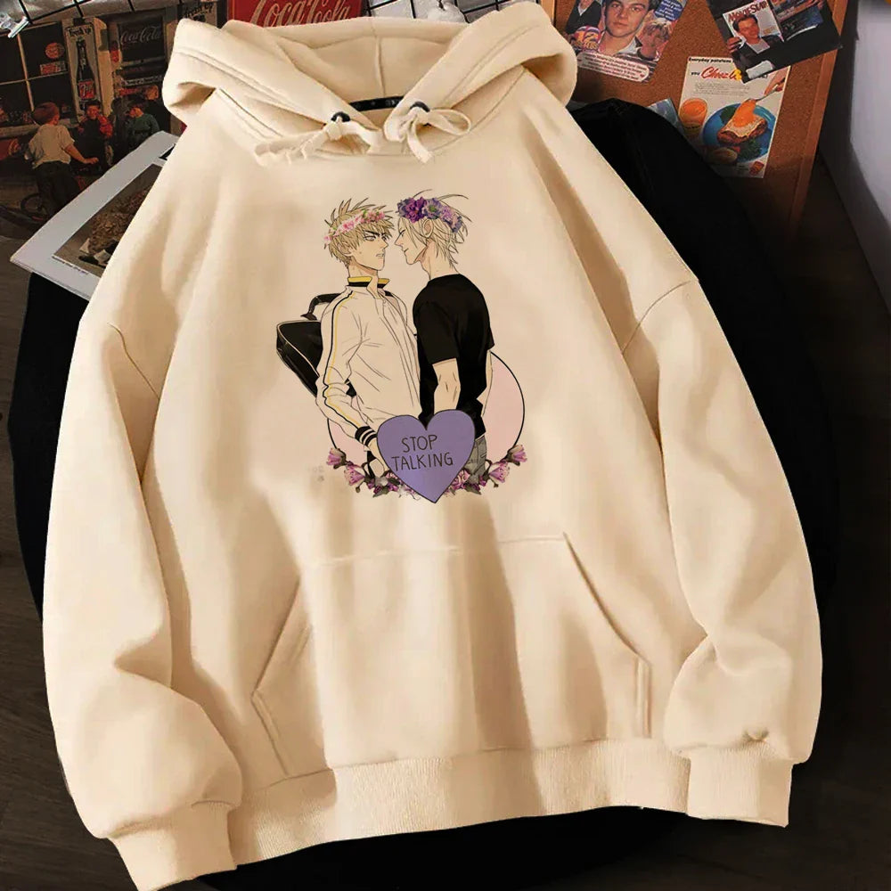 Anime Hoodie Aesthetic Clothes Women Winter Tops Manga He Tian & Mo Guan Hoodies Harajuku Unisex Sweatshirts Vintage