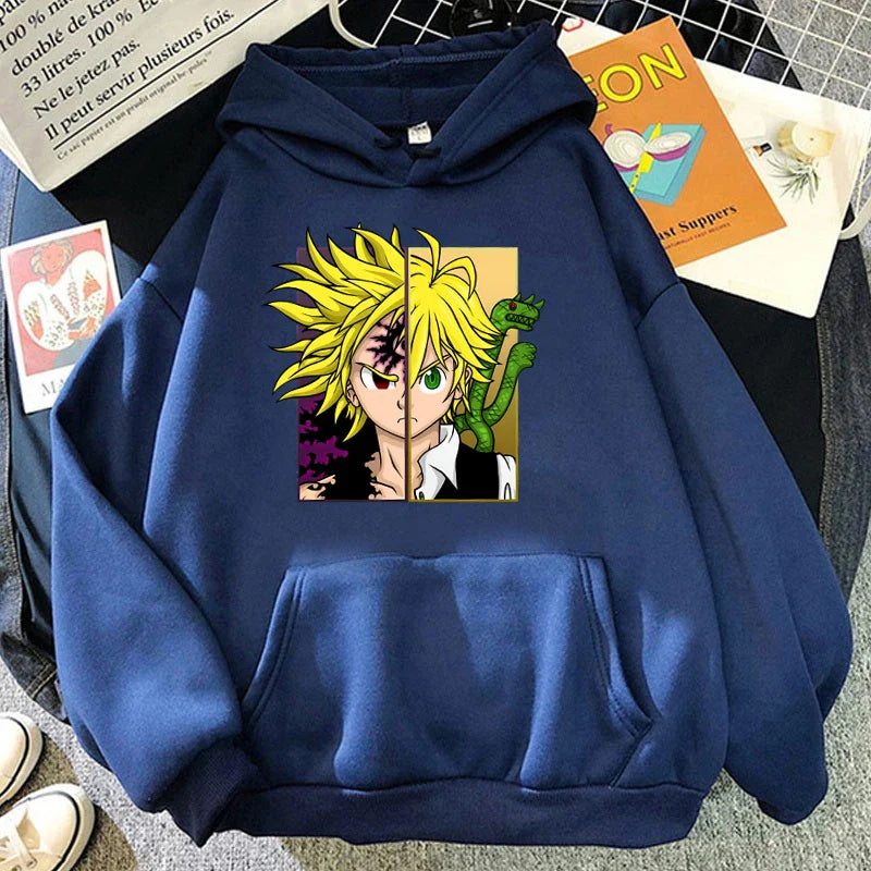 Nanatsu no Taizai Meliodas Hoodie - Unisex Long Sleeve