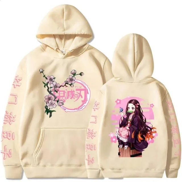 Anime Demon Slayer Hoodie Cotton Pullover