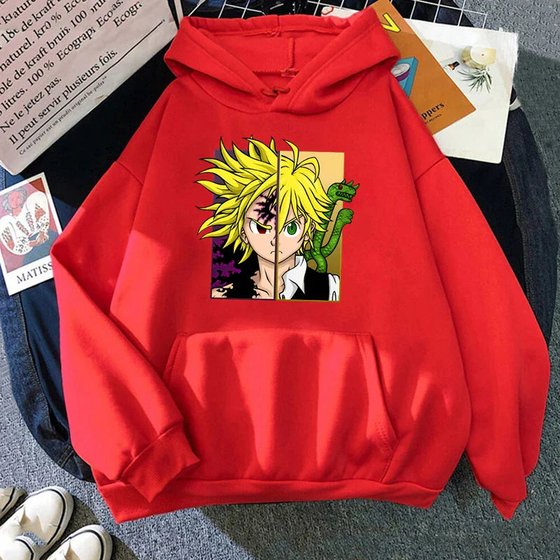 Nanatsu no Taizai Meliodas Hoodie - Unisex Long Sleeve