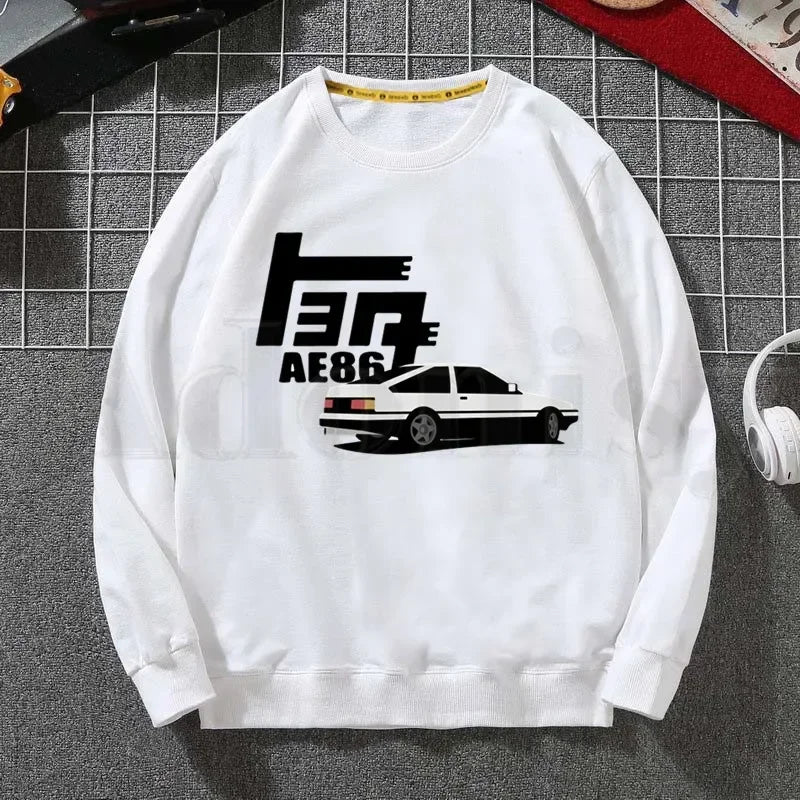 Initial D AE86 Anime Hoodie sweatshirt