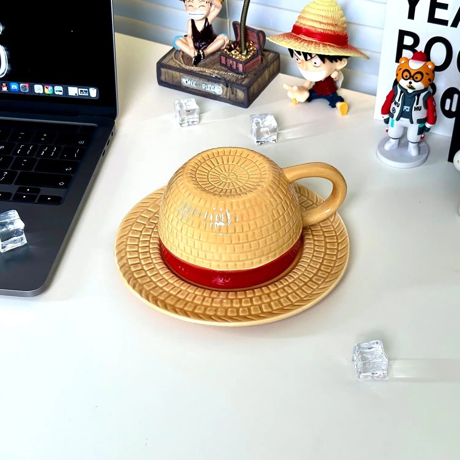 Anime One Piece Ceramic Mug Ceramic Bowl Luffy Coffee Cup Beverage Cup Office Drink Water Play Tricks Originality