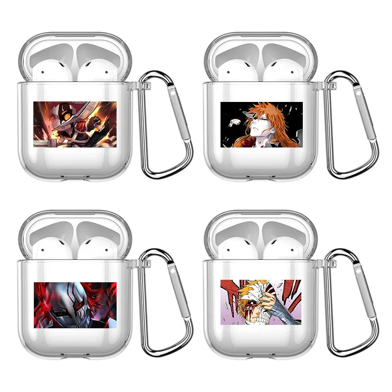 Bleach Anime AirPods Case: Shockproof & Transparent