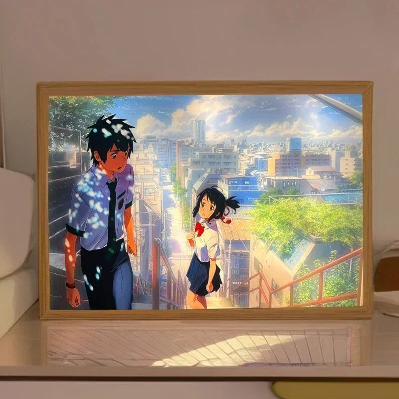 Your Name Anime LED Wall Light - Night Lamp & Desktop Decor