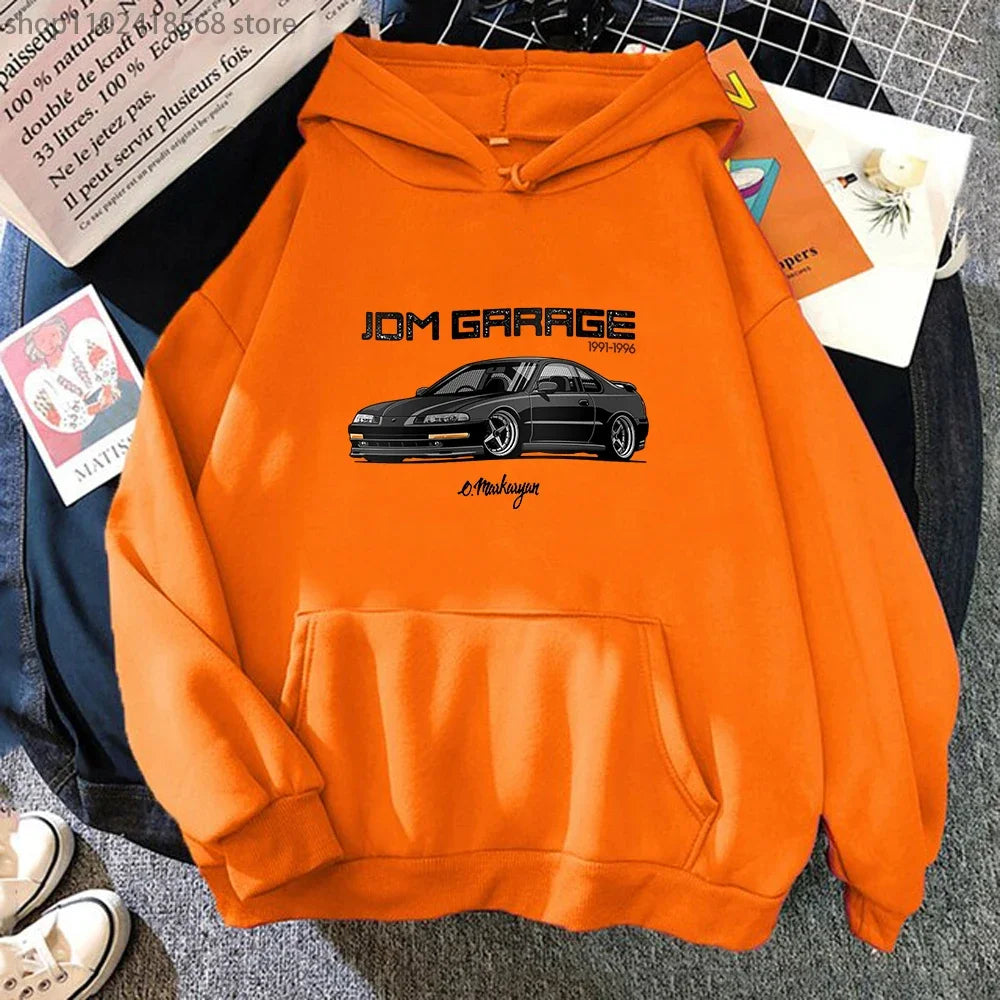 JDM Hoodie CRX Initial D Anime Seatshirt