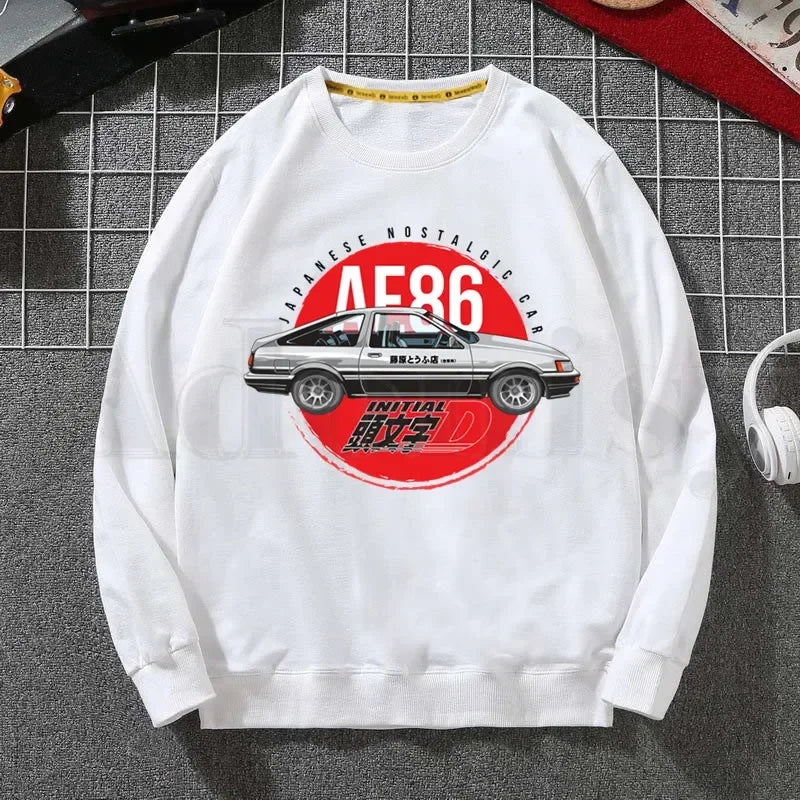 Initial D AE86 Anime Hoodie sweatshirt