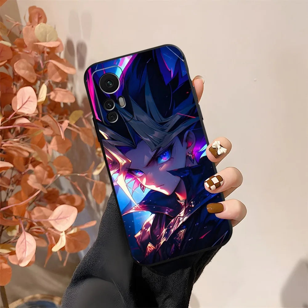 Yu-Gi-Oh! Anime Phone Case for Xiaomi Redmi Note 10 13 12 Pro POCO F4 F5 X5 Pro 12 13 11T Lite Ultra Shell Cover