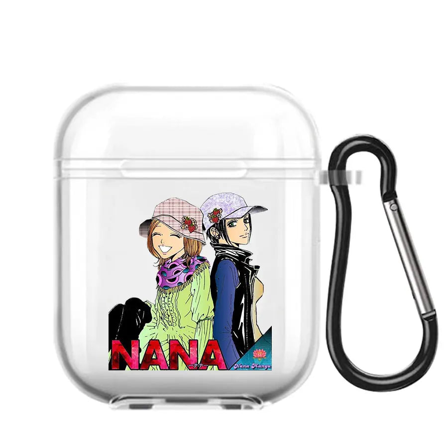 Cute  anime Nana Osaki Soft silicone TPU Case For new AirPods Pro 2 1 2 3 Clear Wireless Bluetooth Earphone Box Cover