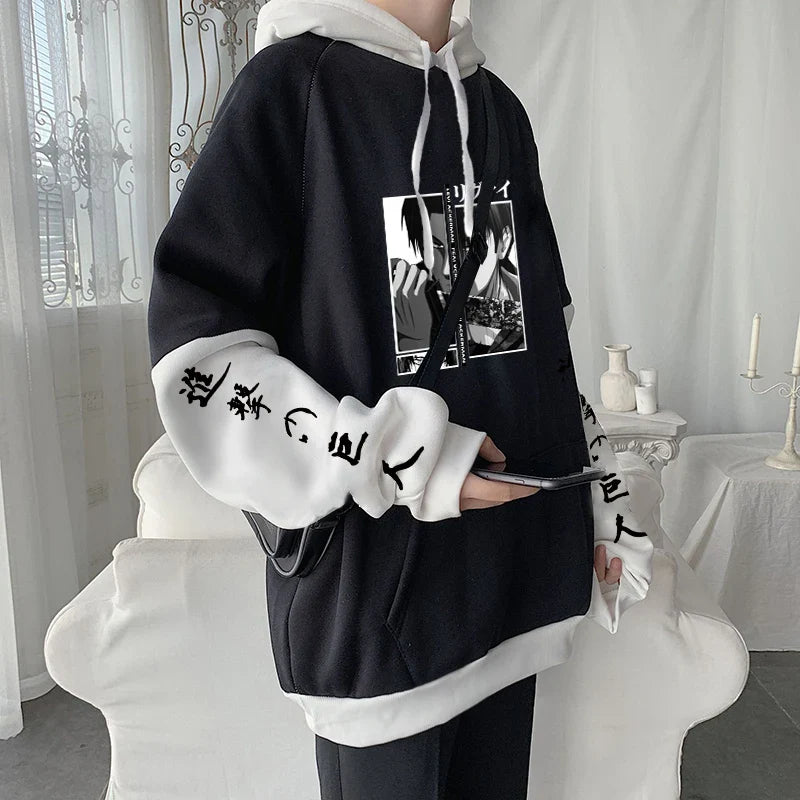 Anime Attack On Titan Levi Oversized Hoodie