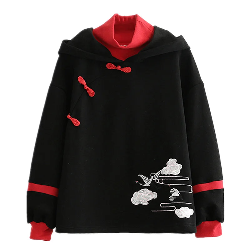 Anime Mo Dao Zu Shi Cosplay Costume The Untamed Wei Wuxian Sweatshirt Loose Hoodie Unisex Sportswear for Men Women Streetwear