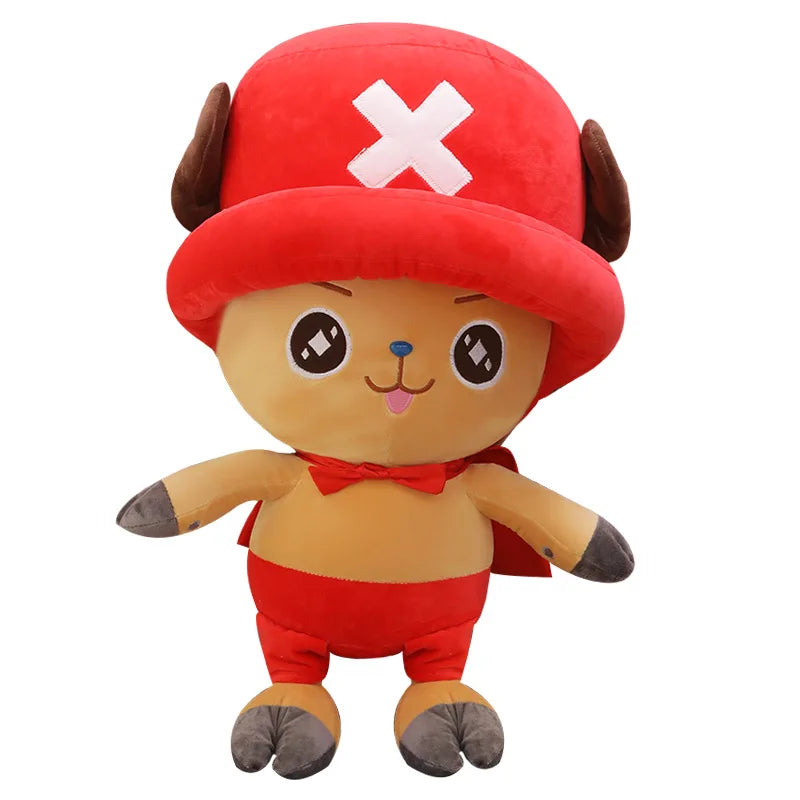 4 styles One Piece Anime Figure Tony Tony Chopper 35cm Stuffed Plush Doll Toy Bedroom Decoration  For Kid Xmas Gift Toy