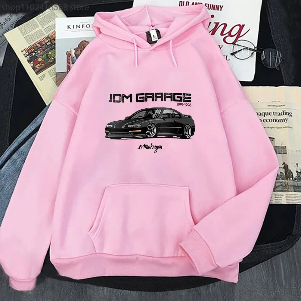 JDM Hoodie CRX Initial D Anime Seatshirt