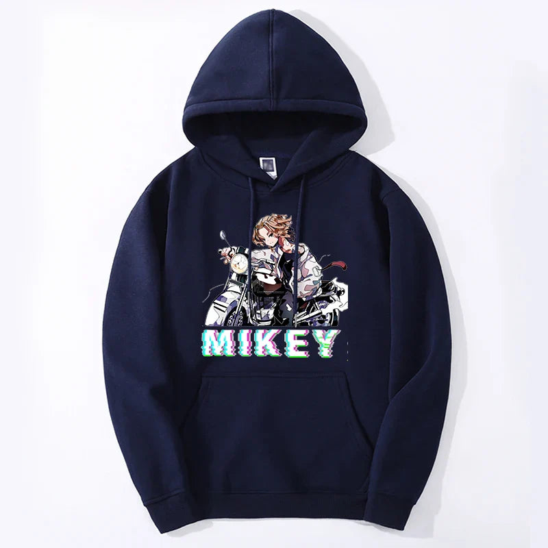 Tokyo Revengers Winter Hoodies Men Women Mikey Anime Hooded Sweatshirts New Harajuku Casual Sportswear Sudaderas