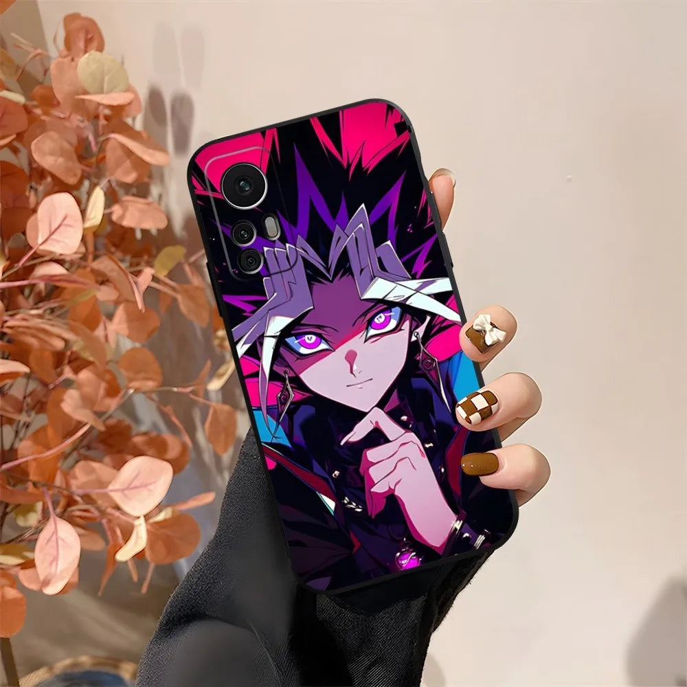 Yu-Gi-Oh! Anime Phone Case for Xiaomi Redmi Note 10 13 12 Pro POCO F4 F5 X5 Pro 12 13 11T Lite Ultra Shell Cover