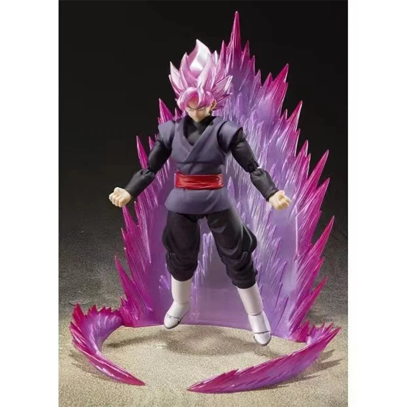 100% Original Bandai S.H.Figuarts SHF Goku Black Super Saiyan Rose In Stock Anime Action Collection Figure Model Toys