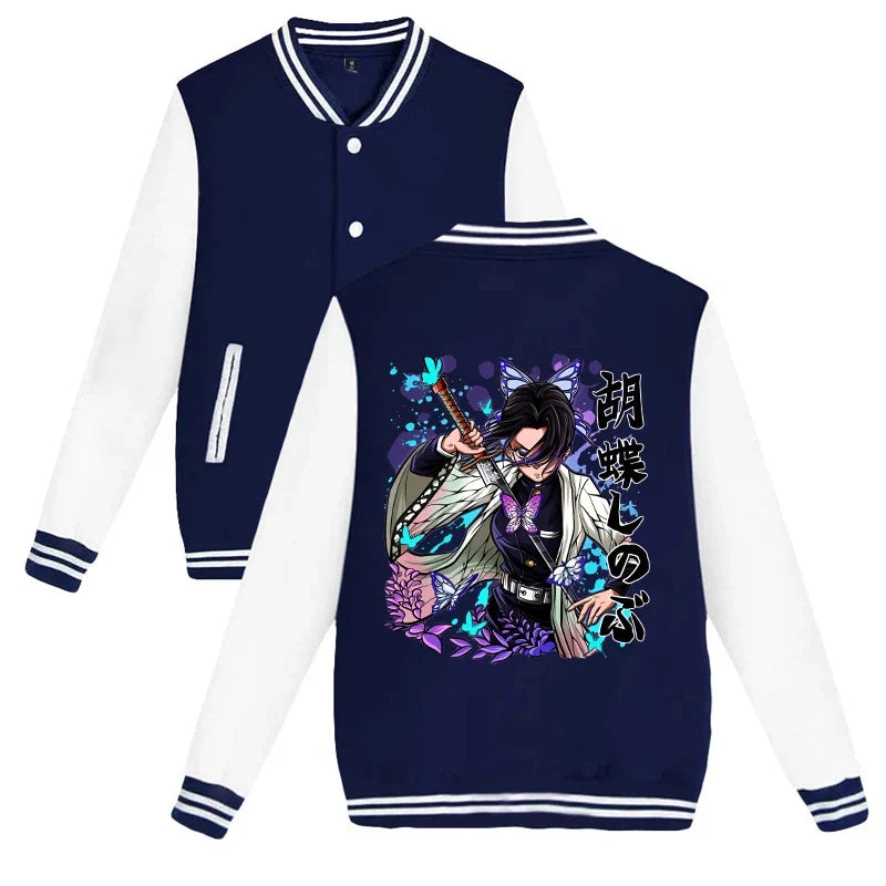 Demon Slayer Kochou Shinobu Baseball Jacket