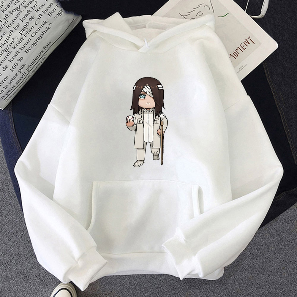 Attack on Titan Eren Yeager Cute Anime Hoodie High Quality